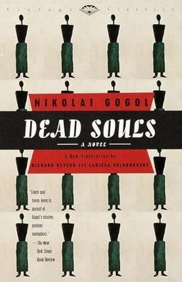 Cover of Dead Souls, translated by Pevear & Volokhonsky