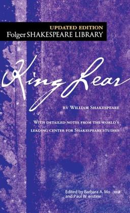 Cover of King Lear, translated by Folger Shakespeare Library