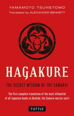 Cover of Hagakure, translated by Alexander Bennett
