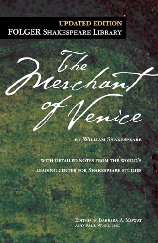 Cover of The Merchant of Venice, translated by Folger Shakespeare Library