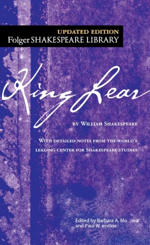 Cover of King Lear, translated by Folger Shakespeare Library