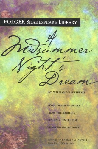 Cover of A Midsummer Night's Dream, translated by Folger Shakespeare Library