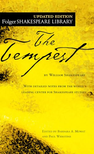 Cover of The Tempest, translated by Folger Shakespeare Library
