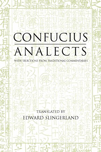 Cover of The Analects, translated by Edward Slingerland